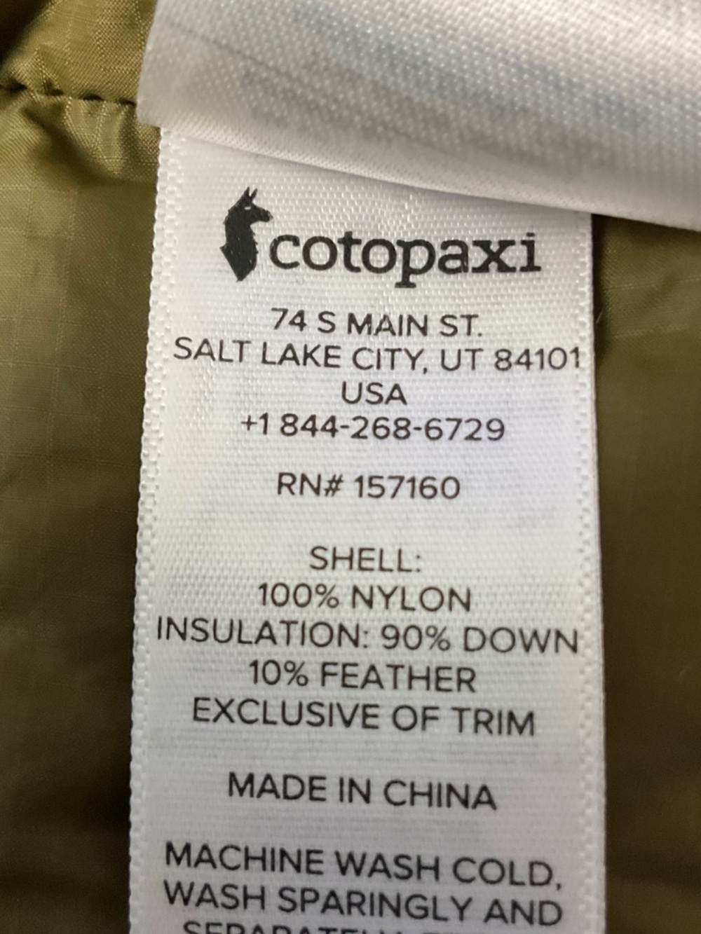 COTOPAXI FUEGO DOWN VEST MEN'S SIZE MEDIUM - Picture 11 of 16